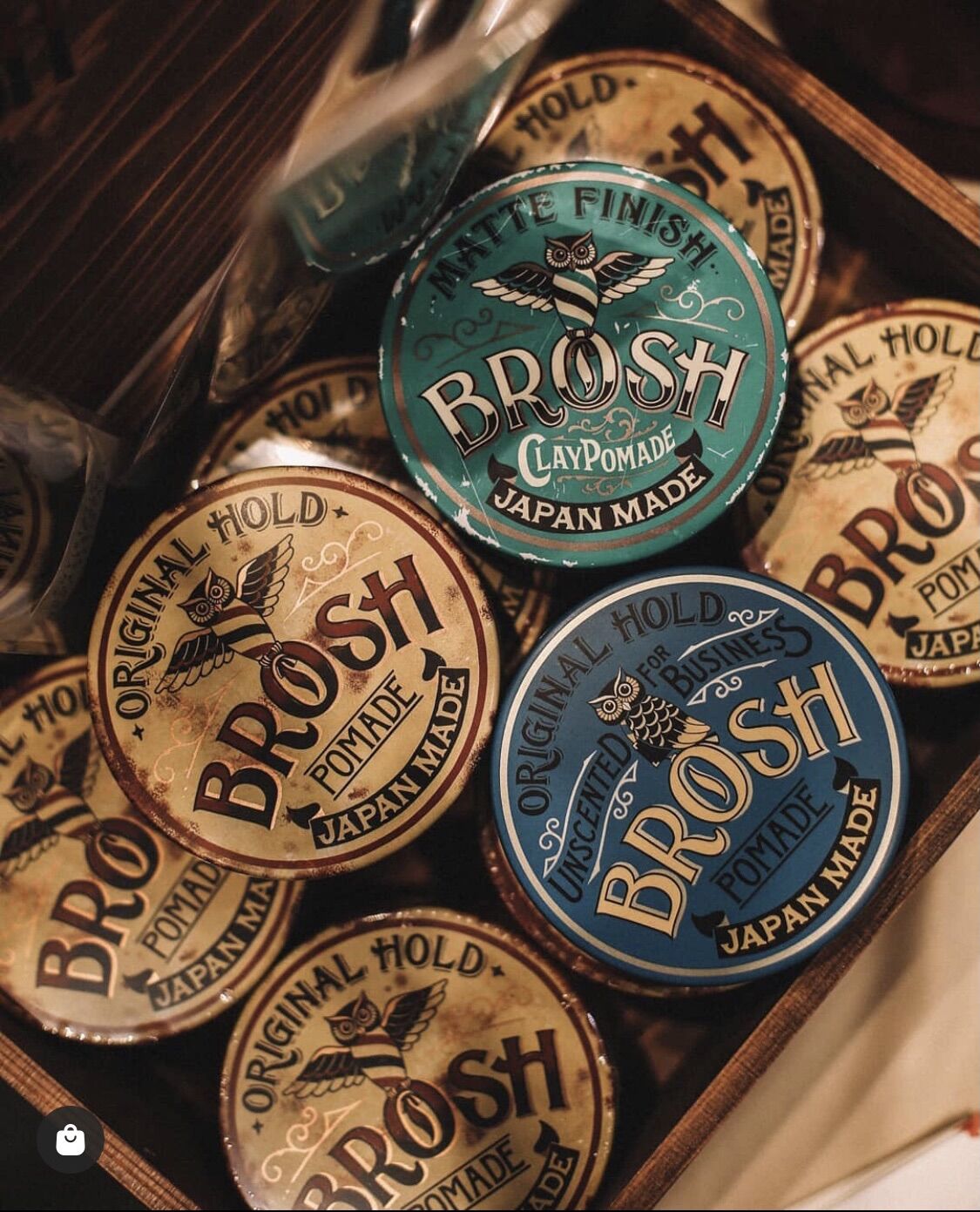BROSH CHÍNH HÃNG ⎮ SÁP VUỐT TÓC BROSH Clay