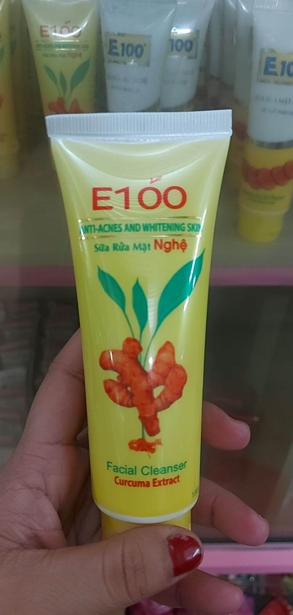 Srm nghệ ko hạt e100