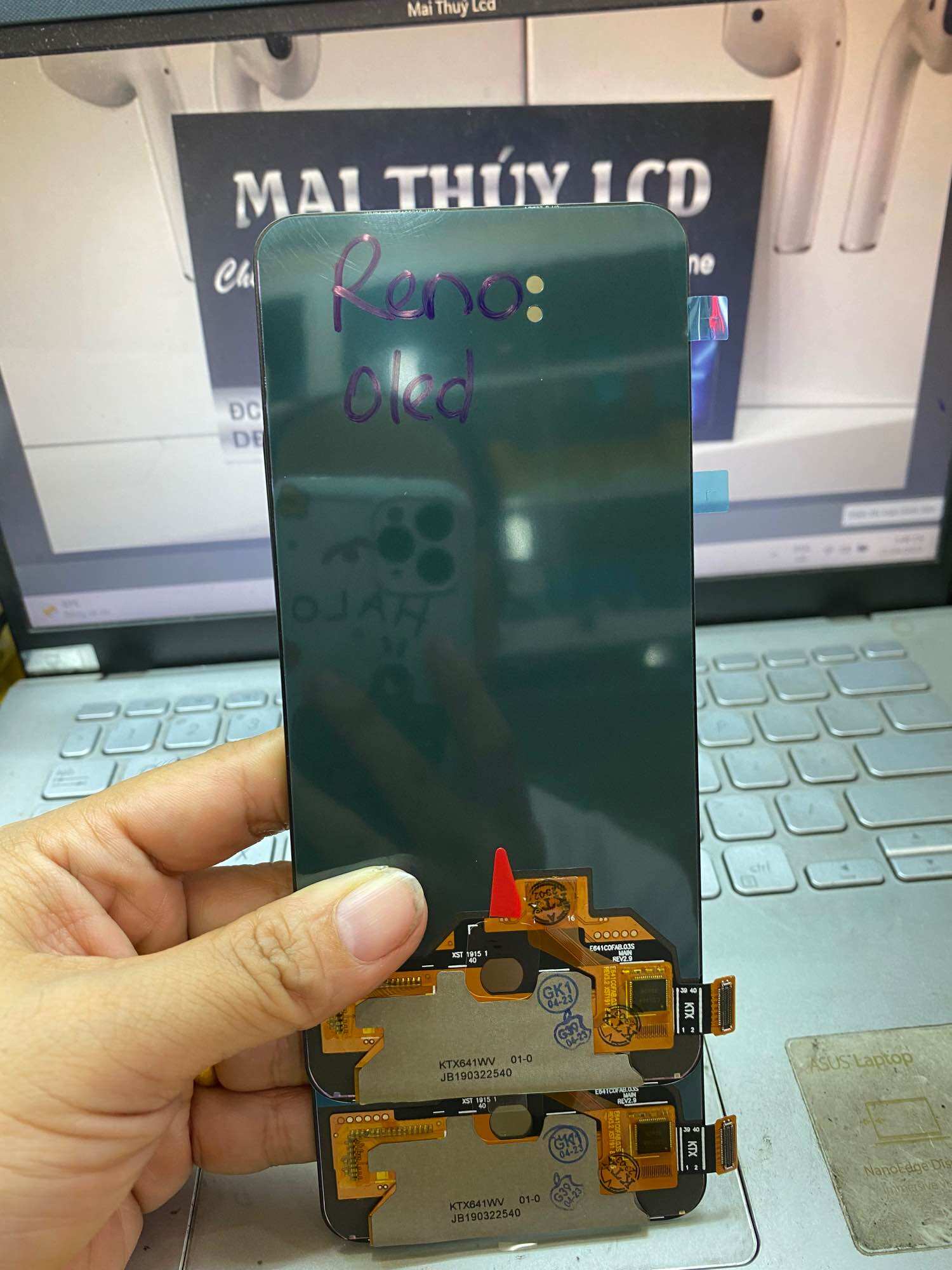 Màn hình oled oppo reno