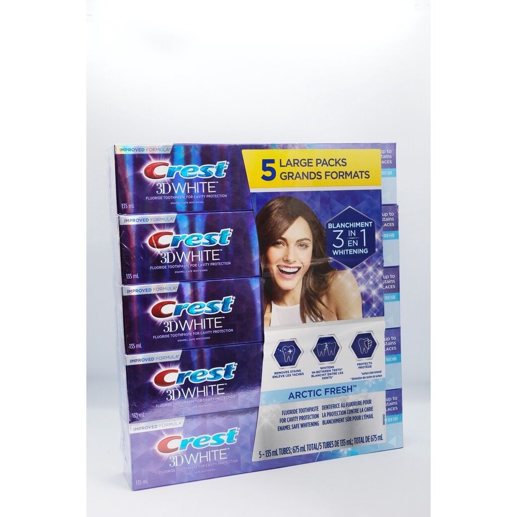 Kem đánh răng trắng sáng Crest 3D White Arctic Fresh 135ml