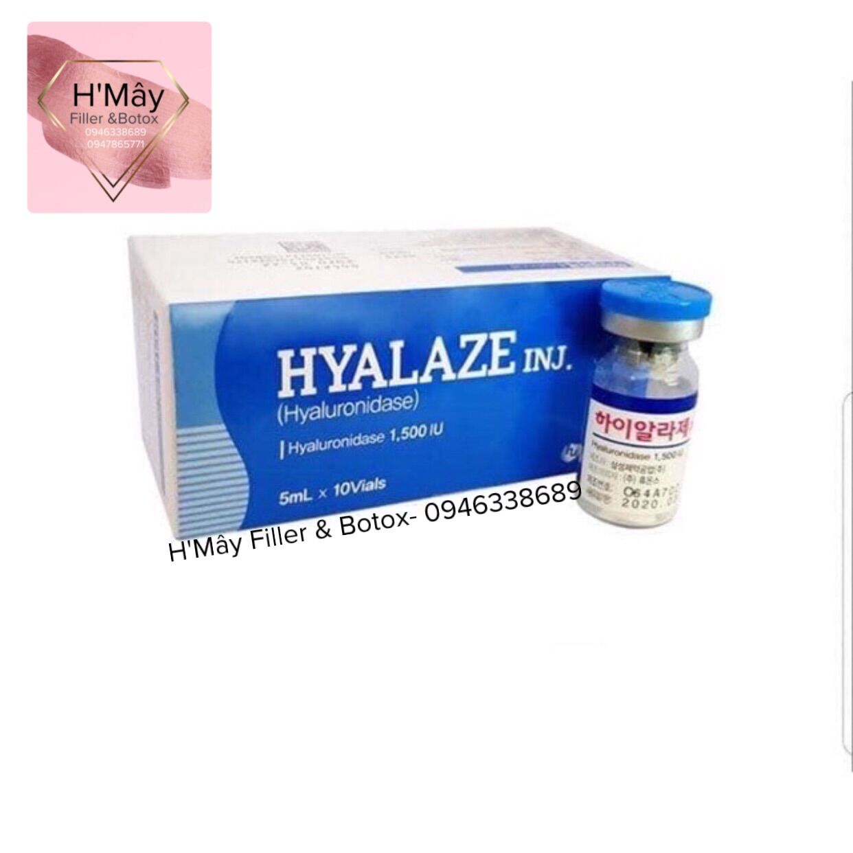 Lẻ 1 lọ tan mạnh Hyalaze