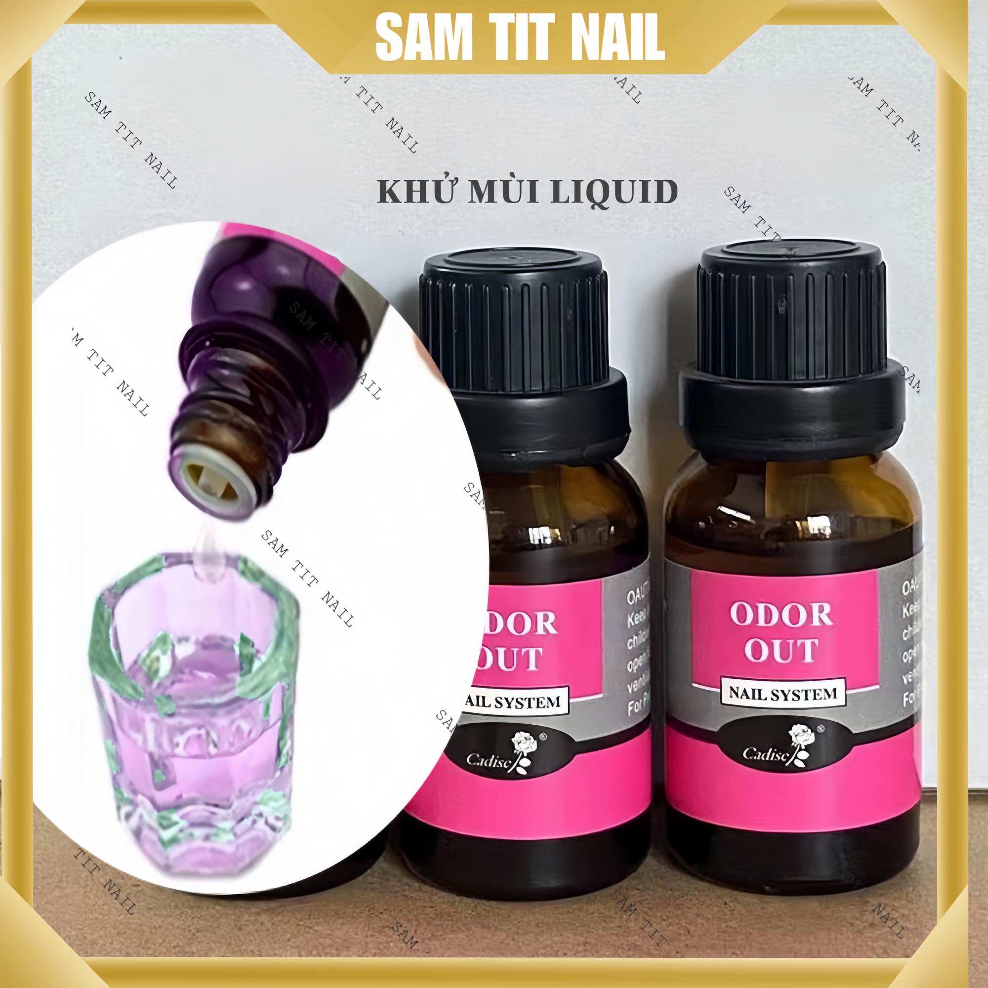 Tinh dầu hổ trợ khử mùi liquid 15ml