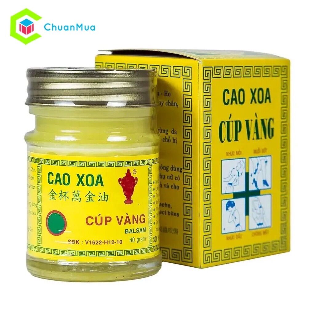 Cao xoa cúp vàng diện chẩn - sức khoẻ, sắc đẹp, massage