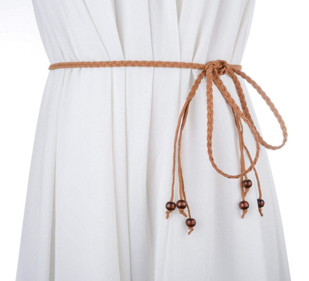 Thắt lưng nữ dây nịt da cột eo mang đầm váy quần áo