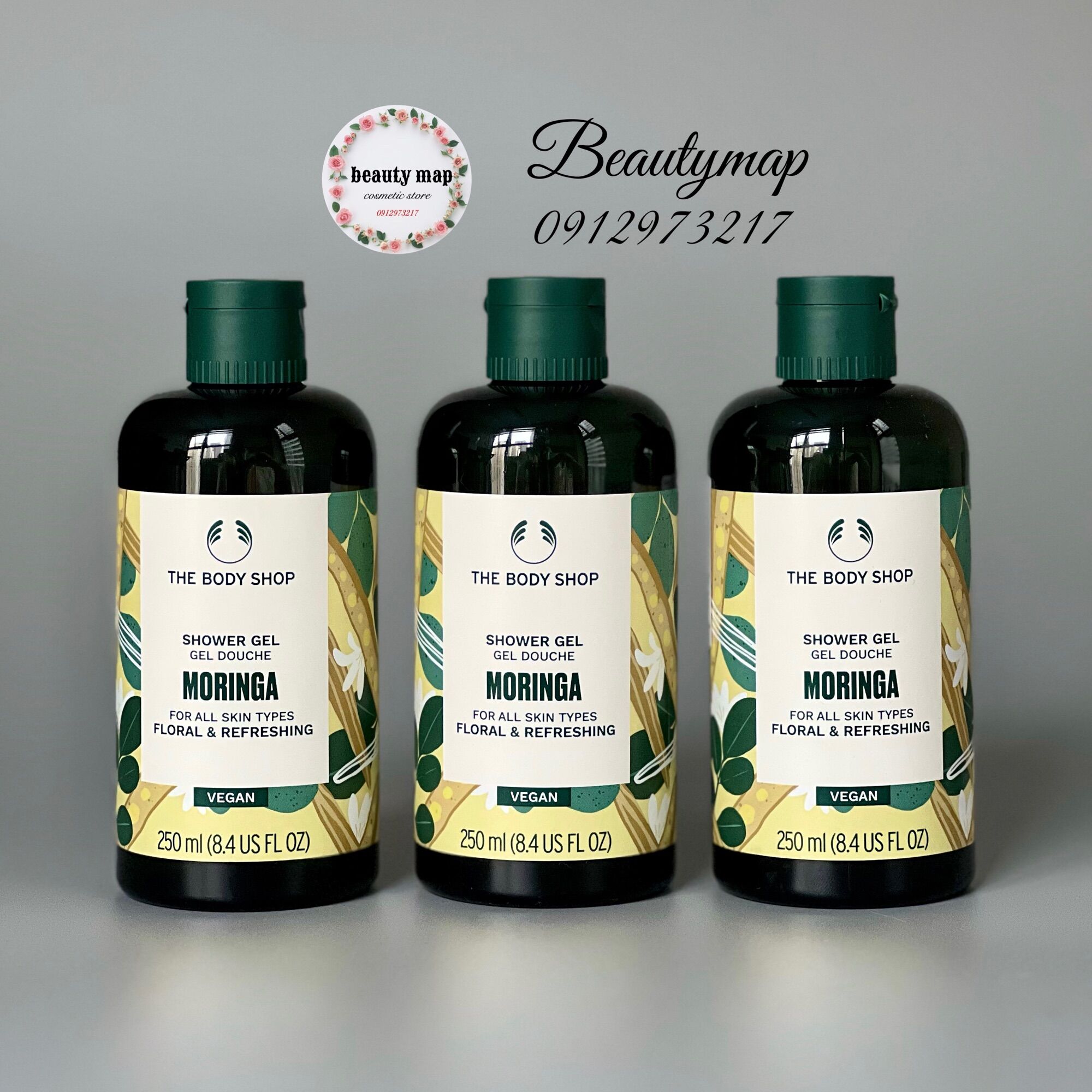 Gel Tắm The Body Shop Moringa 250Ml