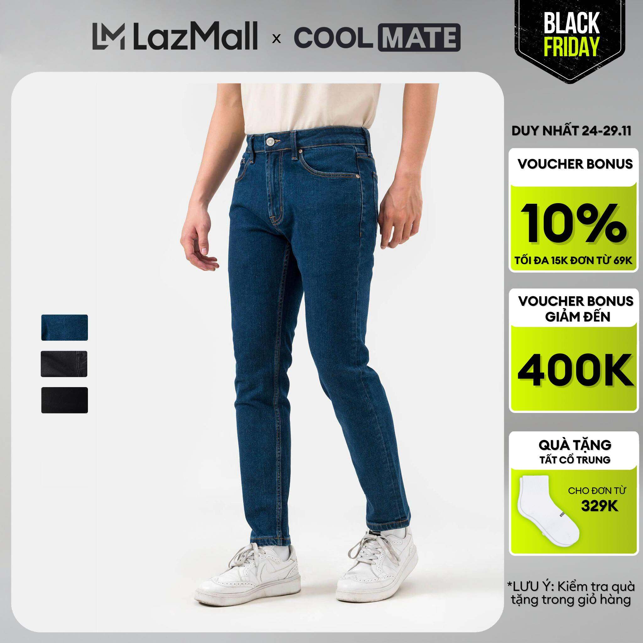 BLACK FRIDAY 24-29.11 TẶNG QUÀ ĐƠN 329KQuần Jeans Basics dáng Slim fit -