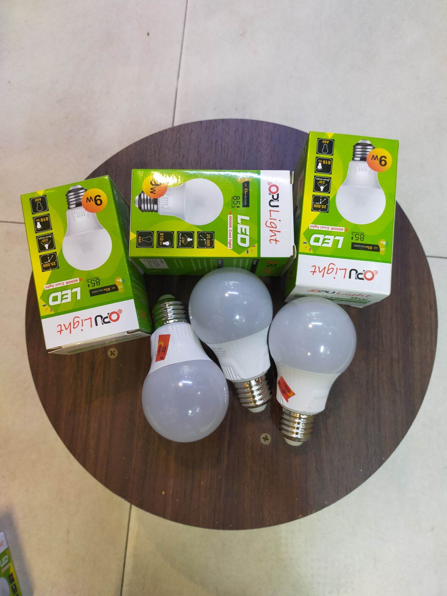 Bóng led 9w trung tính đui e27