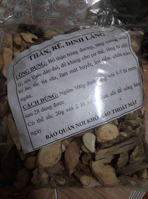 1kg thân rễ đinh lăng