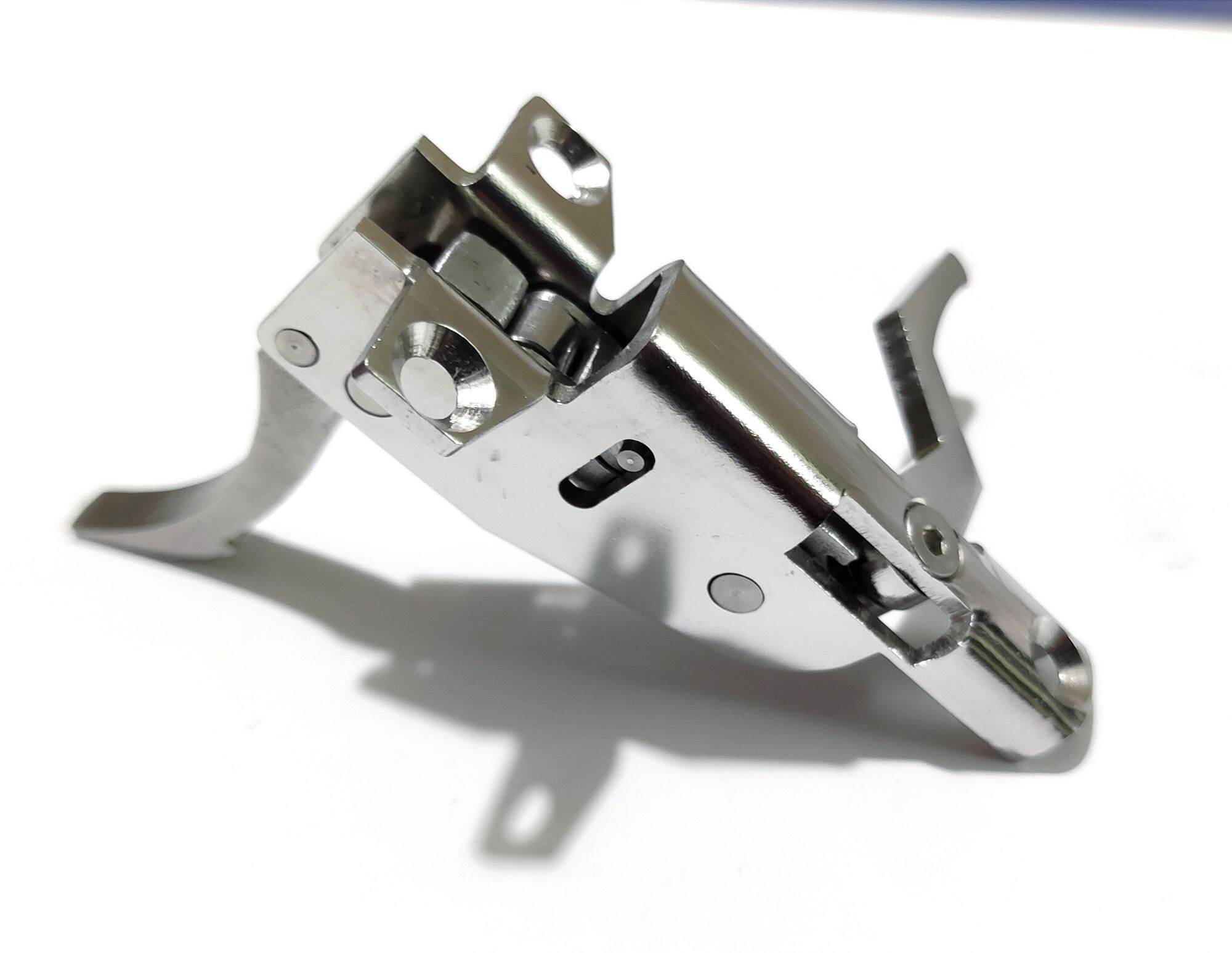 cò 2 bi lăn làm sung bắn cá.trigger double roller speargun