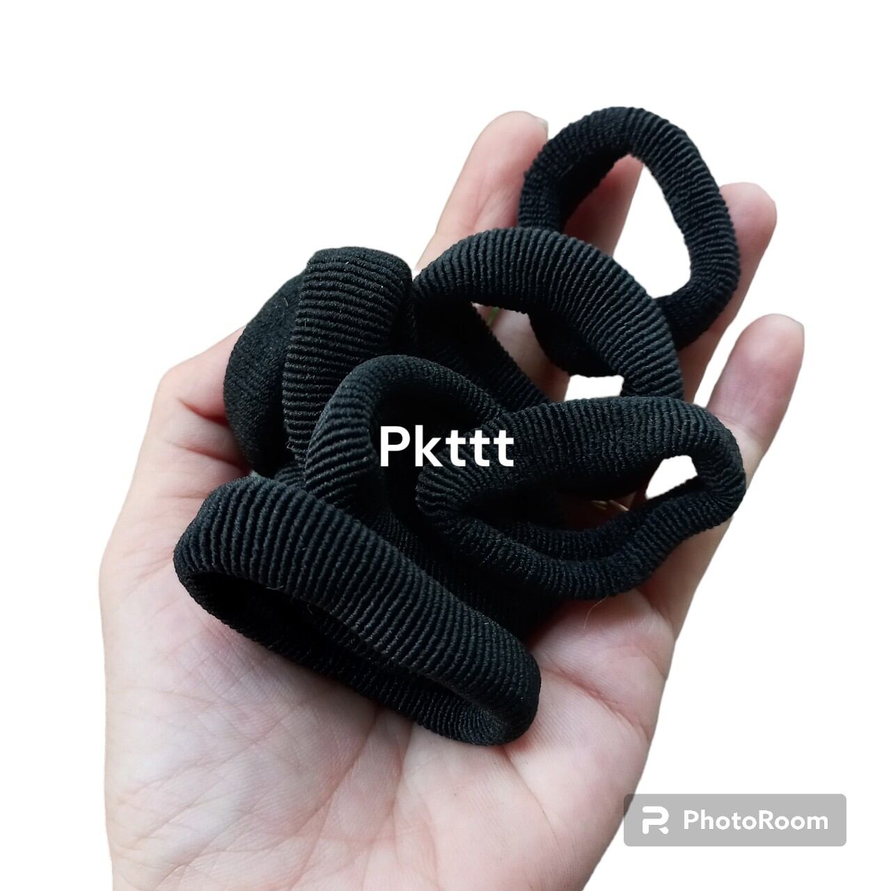 Túi 10 thun cột tóc cở nhỏ  (bản 1cm,đường kính 4-4.5cm)