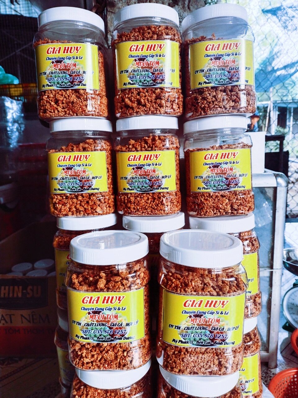 Muối tôm gia huy - 1hu 250gr