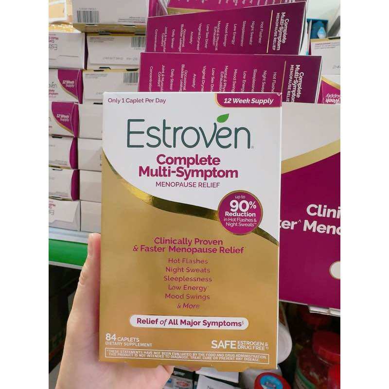Estroven Complete Multi-Symtom 84 viên của Mỹ.