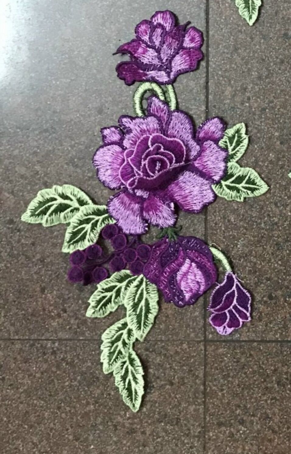 Bông chỉ đính kết áo dài, đầm, váy