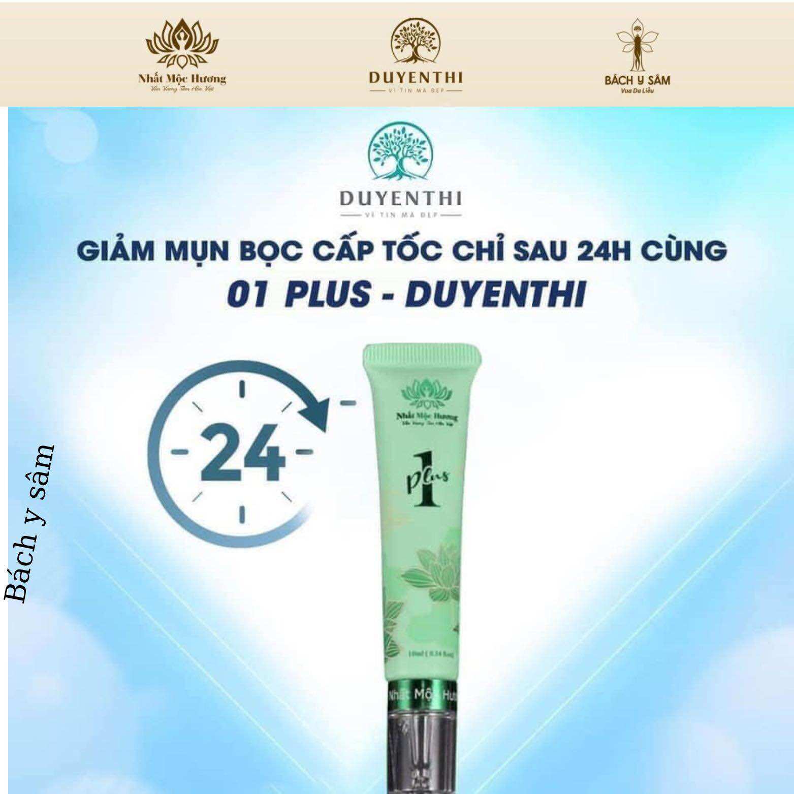 Siêu xóa mụn bạch linh bách y sâm 01 plus nhất mộc hương xoá mụn tức thì mẫu mới 10 ml bl30