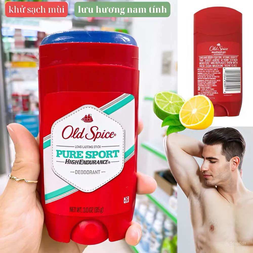 Lăn Nách dạng Sáp Old Spice USA 85g