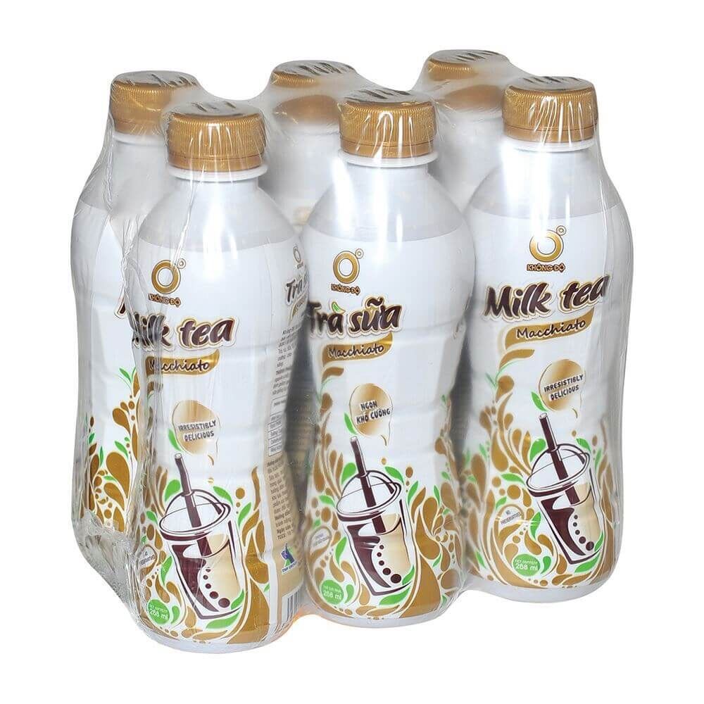Combo 6 chai trà sữa machiato
