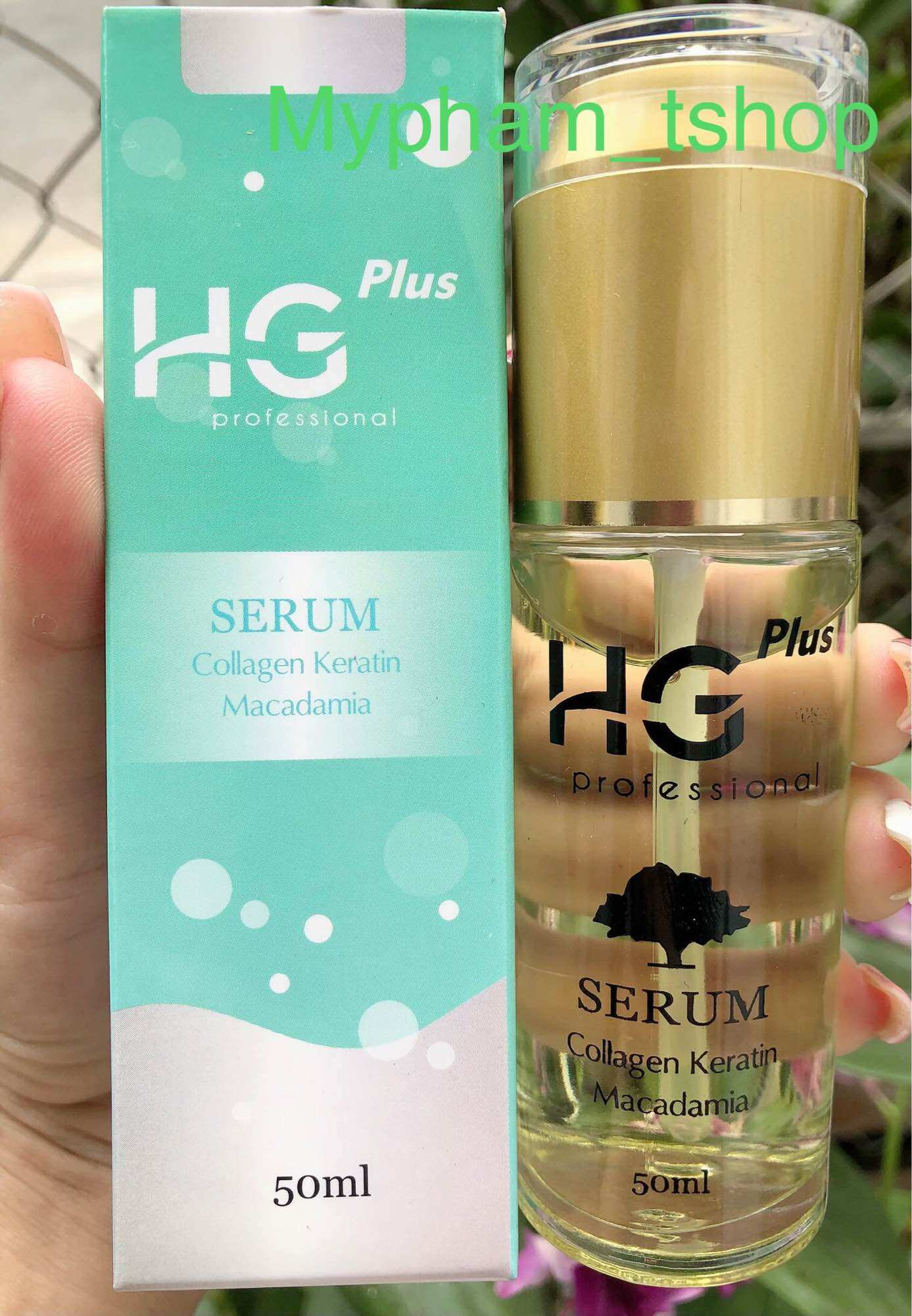 Serum Dưỡng Tóc HG Collagen Keratin Macadamia ,50ml