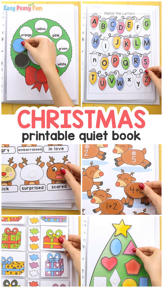 Học liệu cho bé : Bộ học liệu chủ đề noel