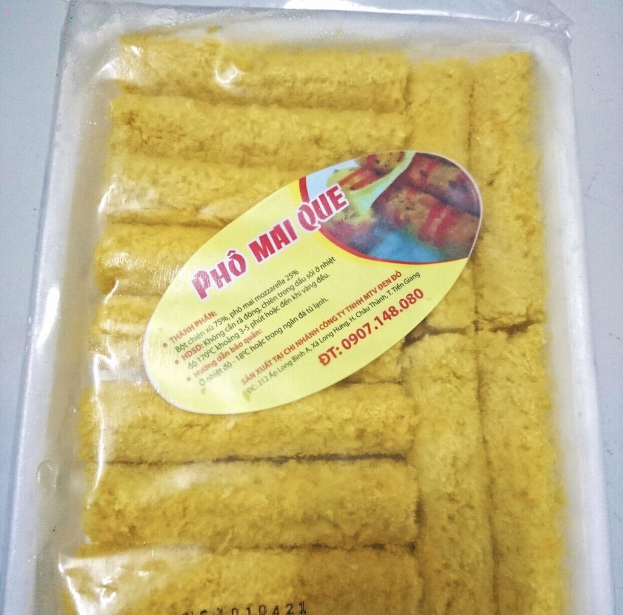 Phô Mai Que 450g (hộp 12c) (Giao hoả tốc HCM)