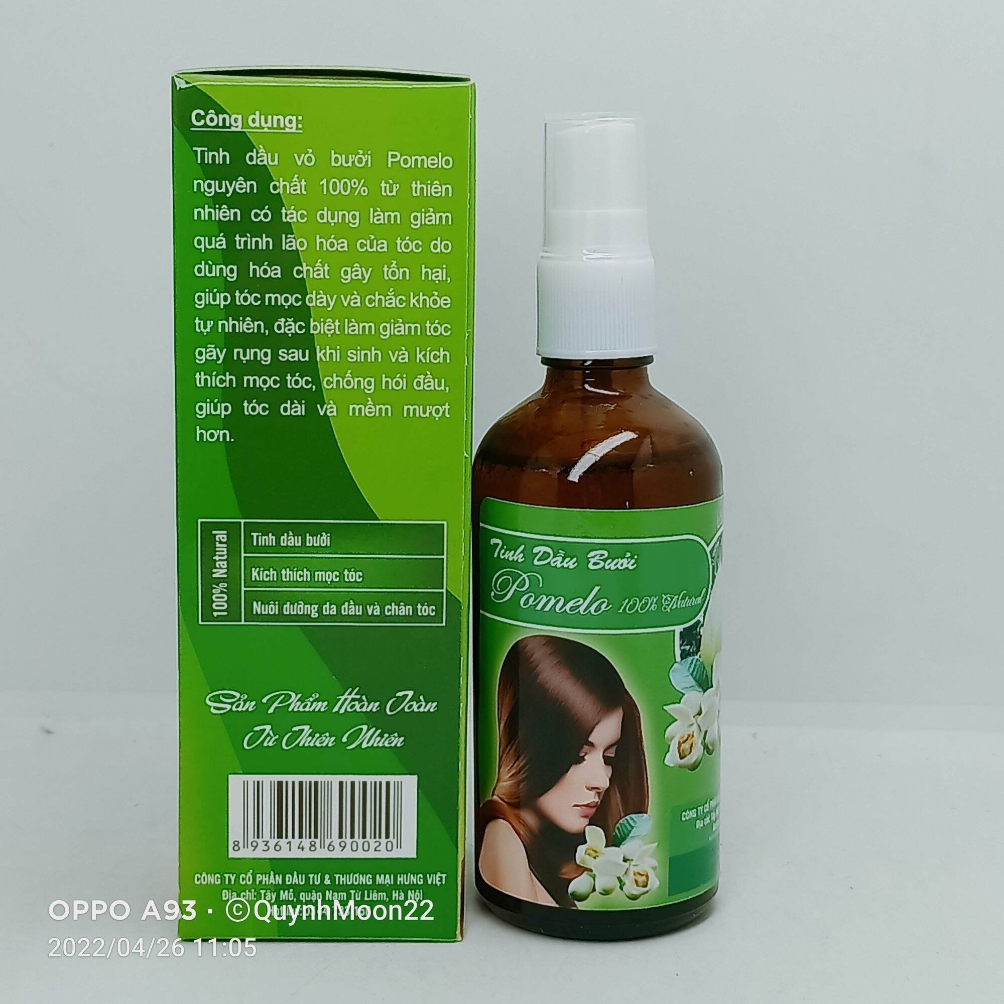 Tinh dầu bưởi Pomelo lọ 150ml