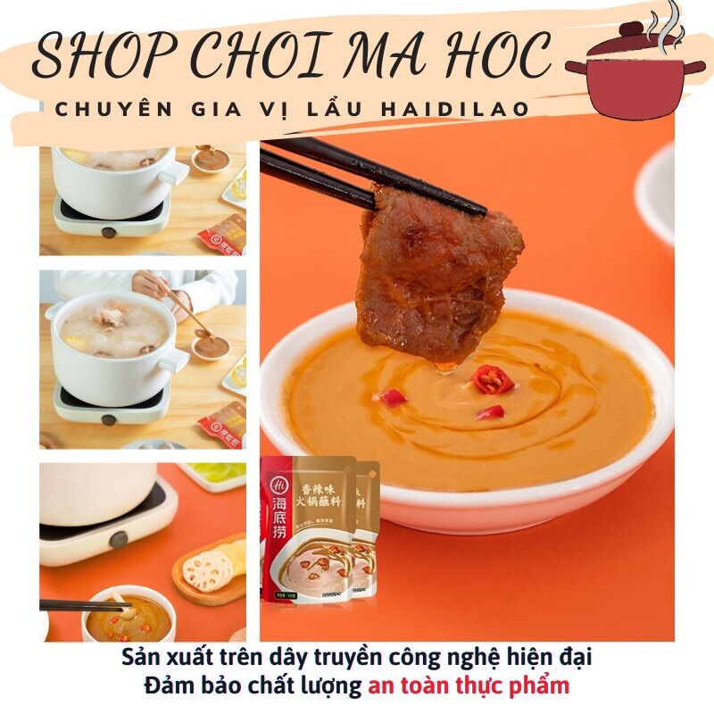 Sốt chấm lẩu Hải Đế Lao Haidilao (Vị cay thơm)