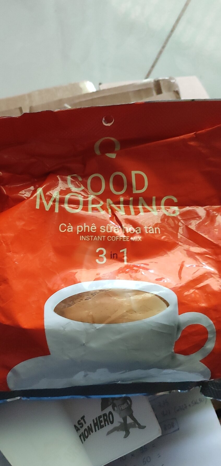 Cà phê sữa good morning hòa tan 3 in 1
