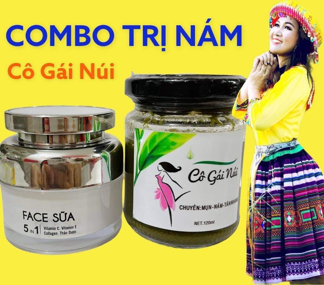 Combo nám cô gái núi