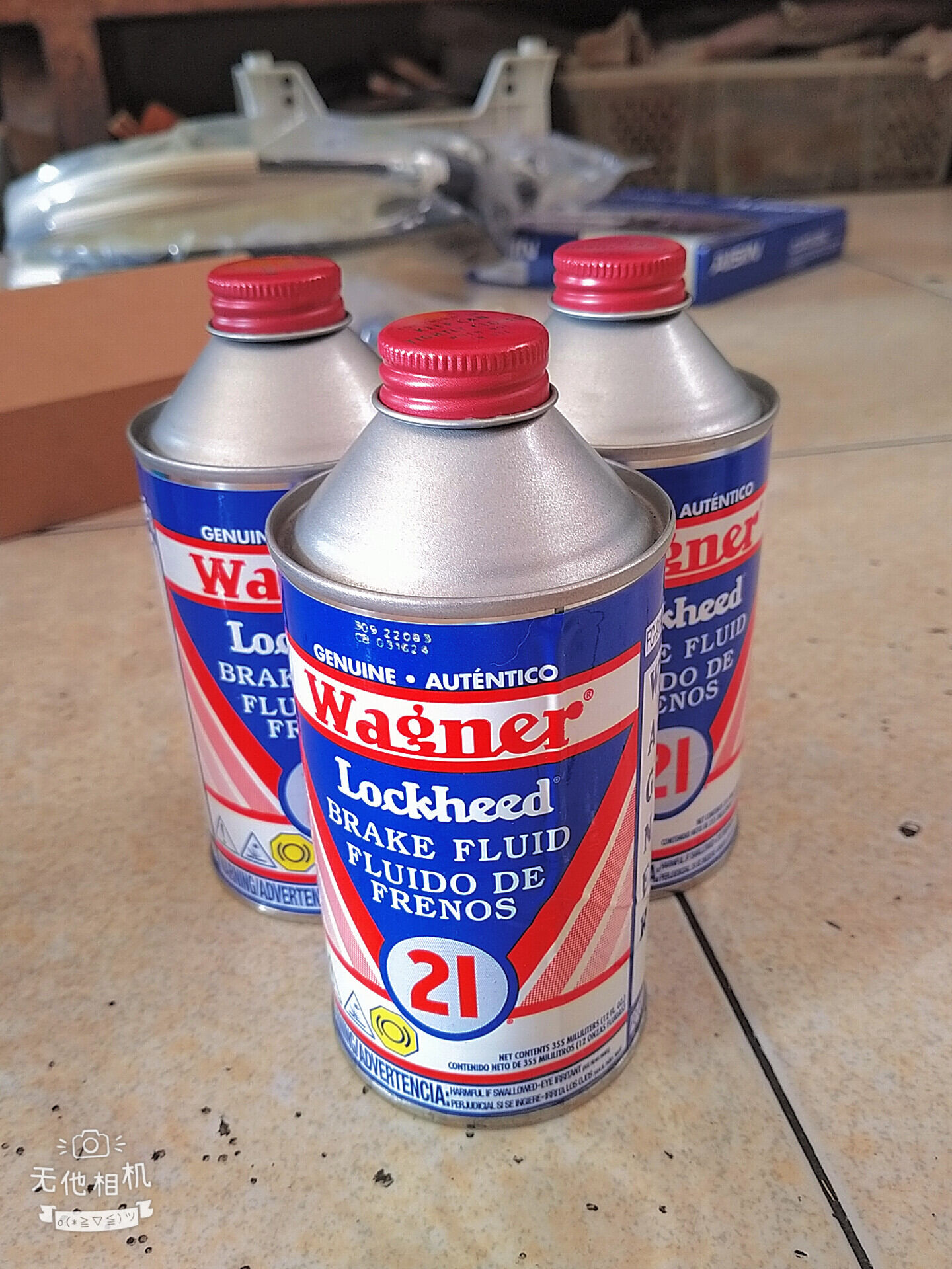 DẦU PHANH, DẦU THẮNG WAGNER LOCKHEED DOT 3 CỦA MỸ 355ML