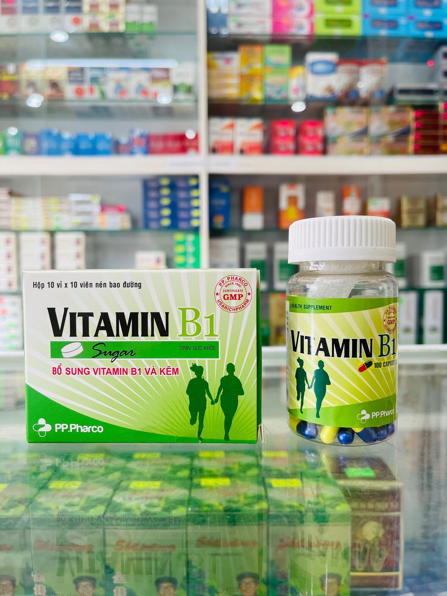 Bổ sung vitamin b1 và kẽm - 100 viên