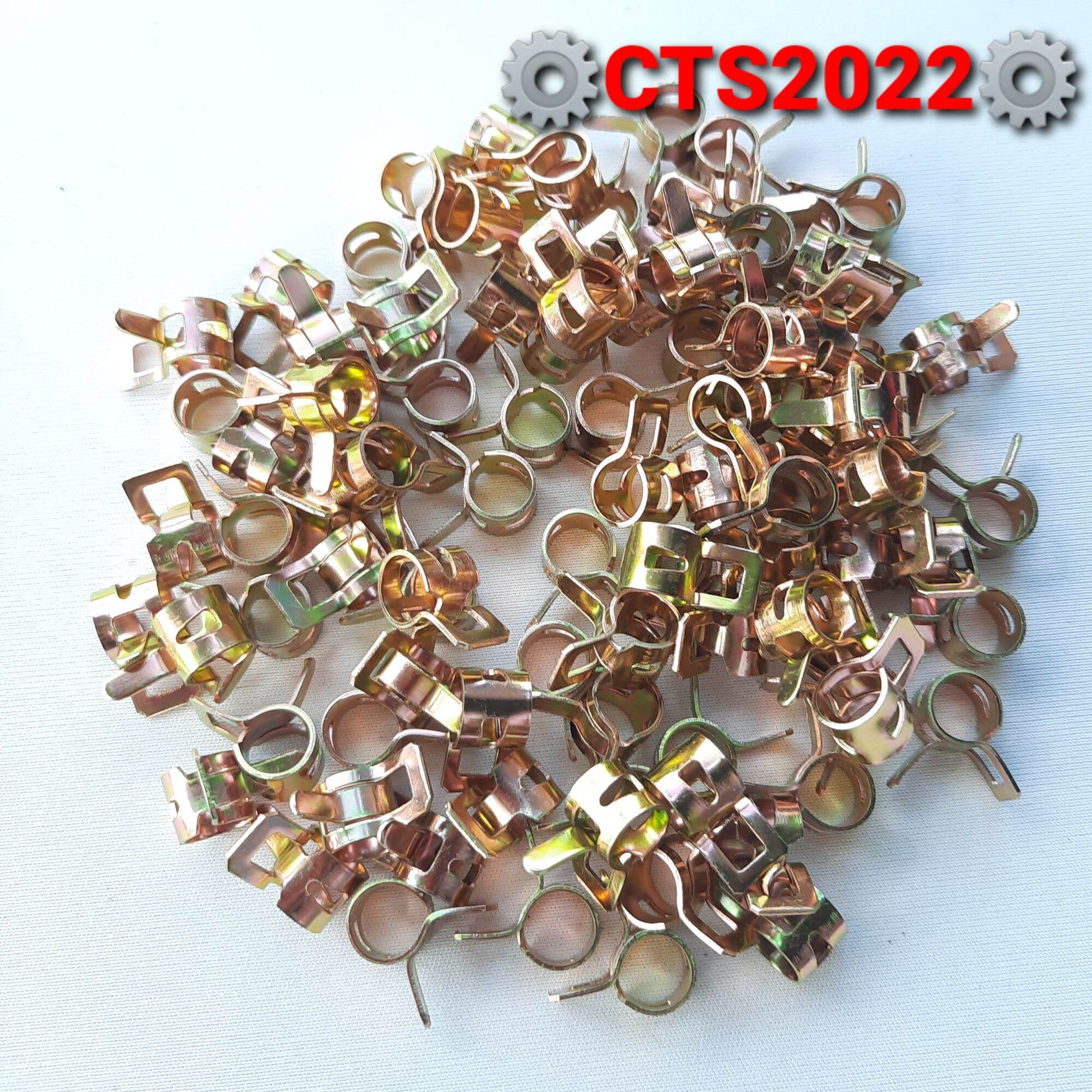 Set 100 vòng kẹp ống phi 7mm