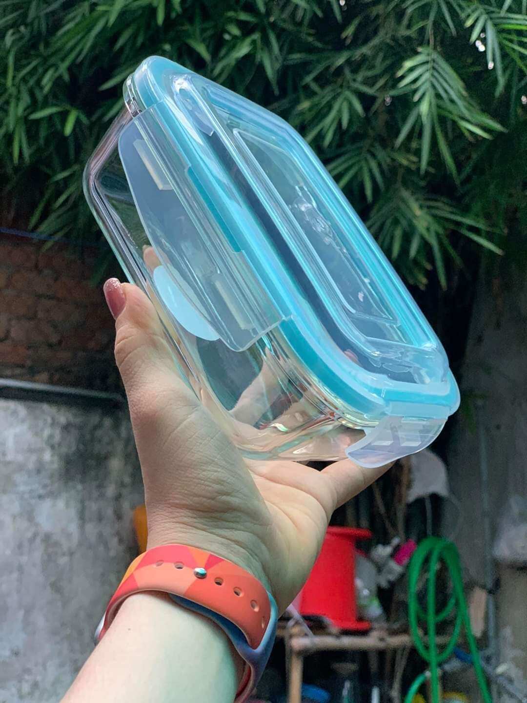 Hộp thủy tinh đựng thực phẩm 640ml,