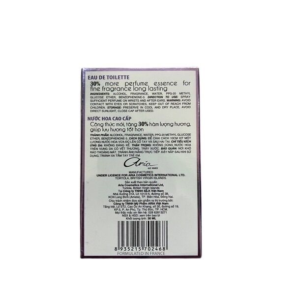 Nước hoa dạng xịt LEVINIA 30ml