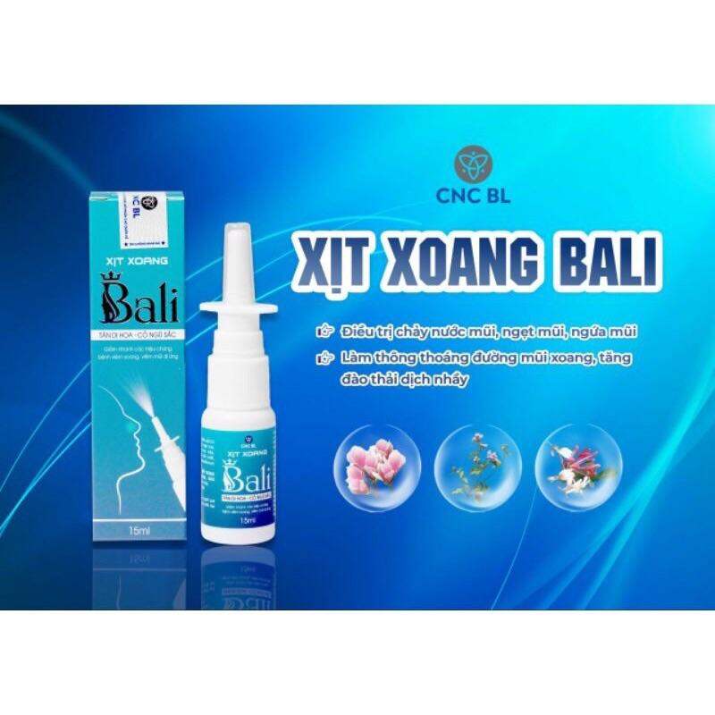 XỊT XOANG BALI 15ml