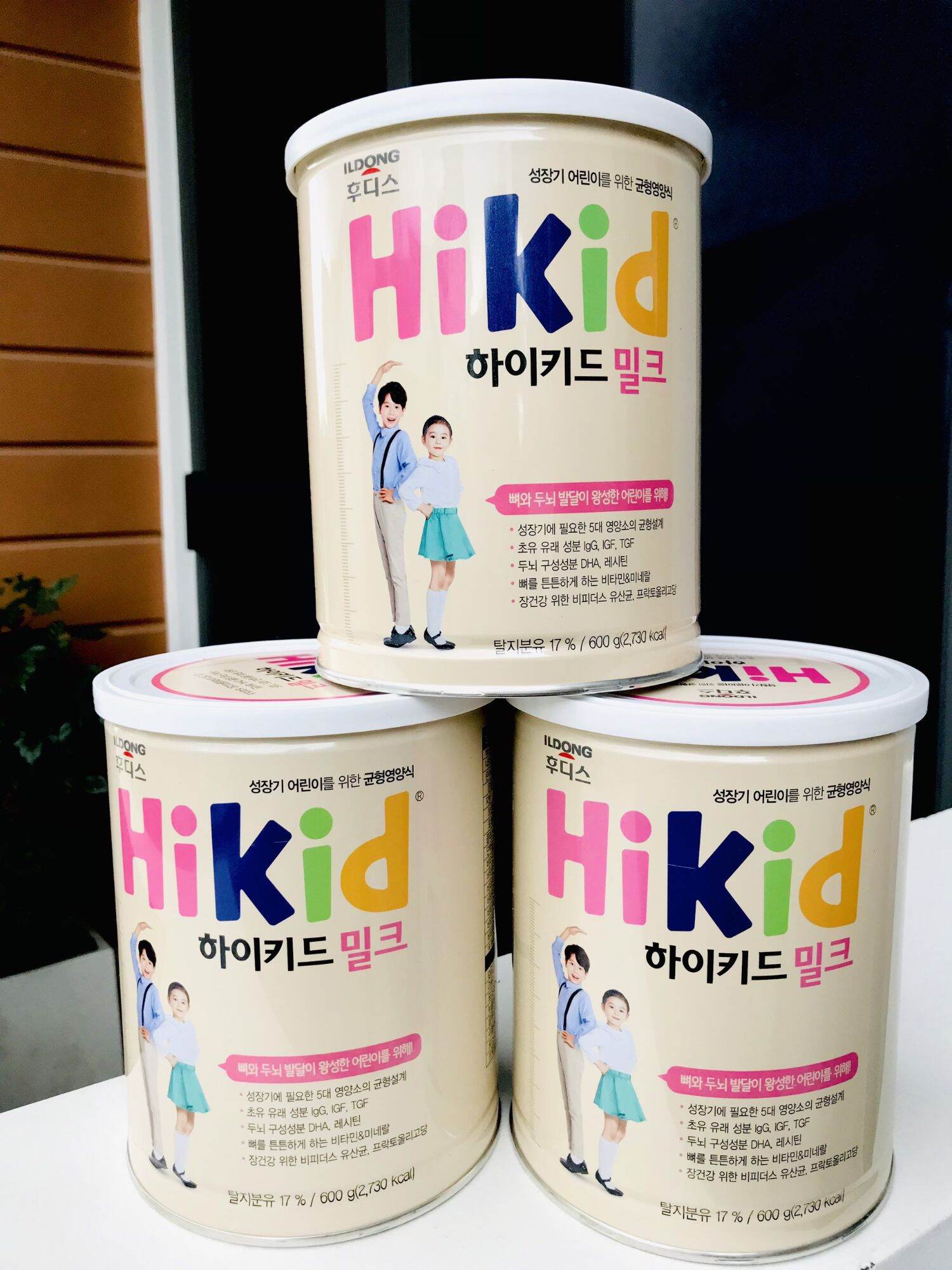 Sữa Hikid vani 600g nội địa Hàn