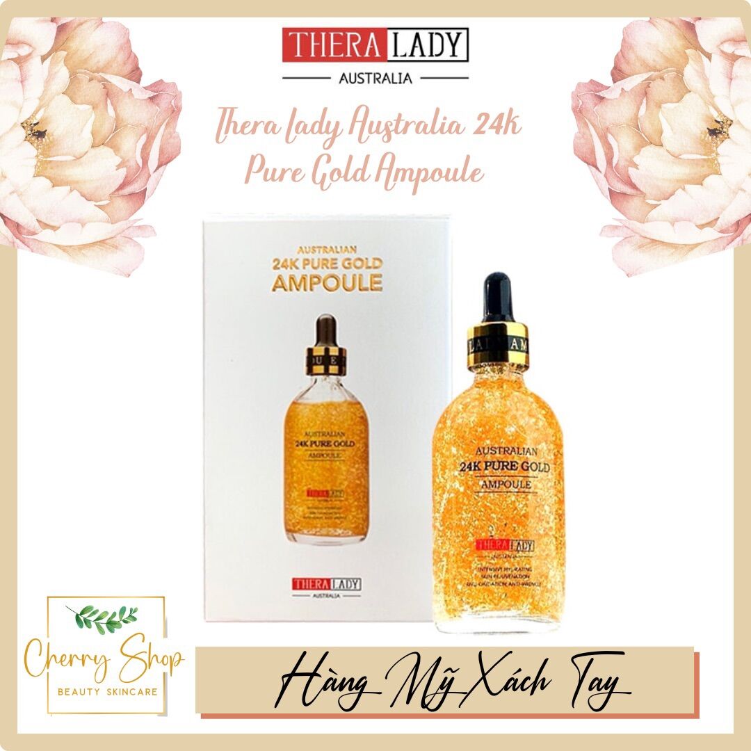 Serum dưỡng da Thera Lady Australian 24K Pure Gold Ampoule