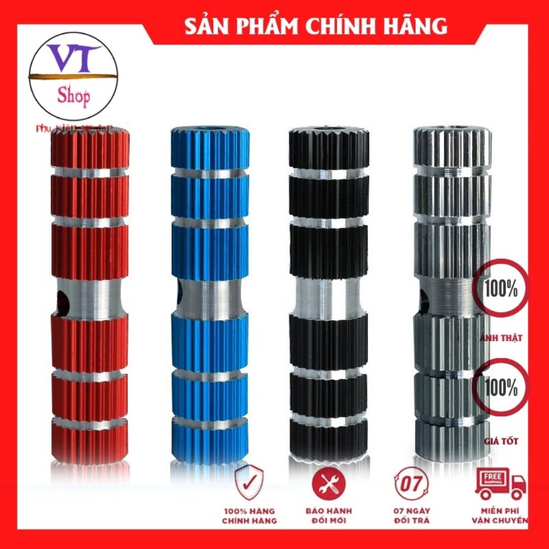 Gác chân xe đạp đủ màu
