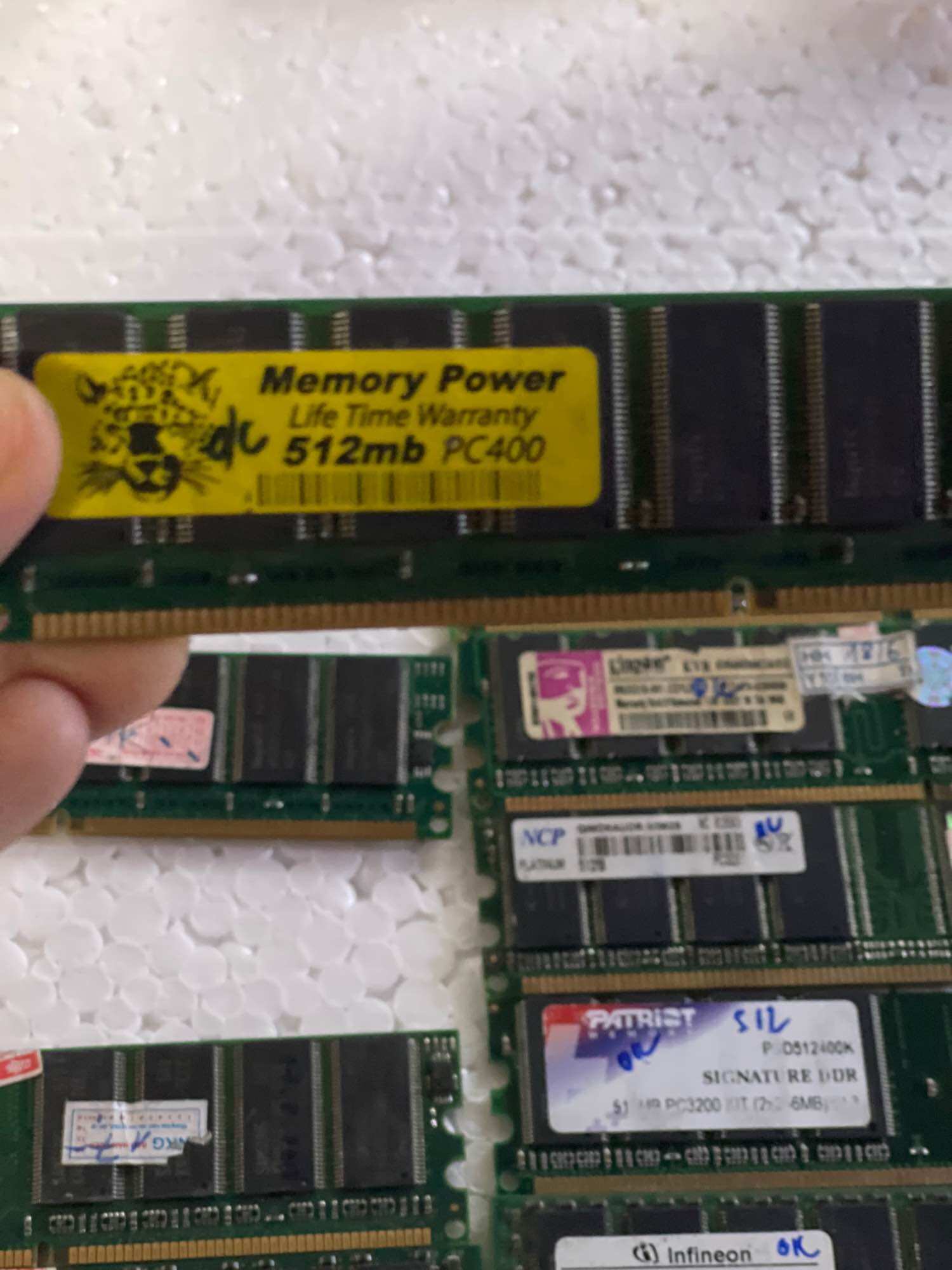 Ram DDR Máy tính để bàn 512M PC 333 PC 400