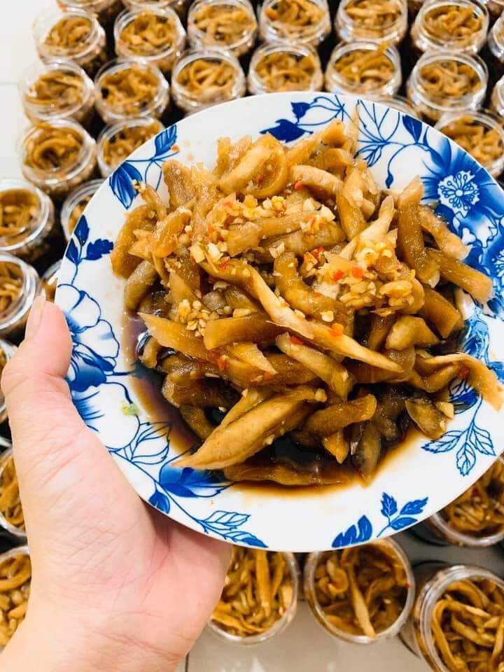 Củ cải ngâm nước tương tỏi ớt 500g