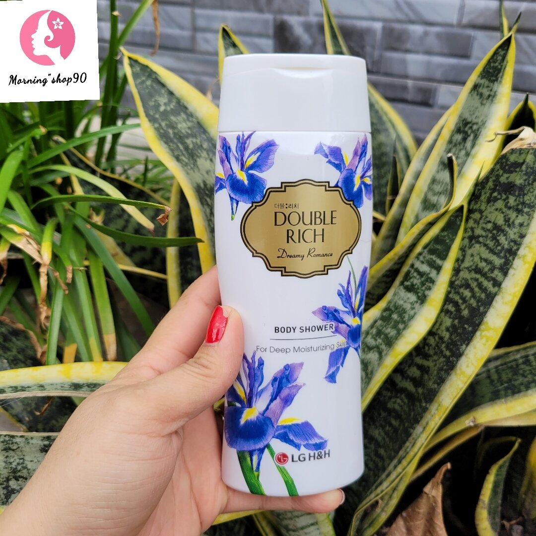 200g- sữa tắm double rich hương hoa iris huyền bí