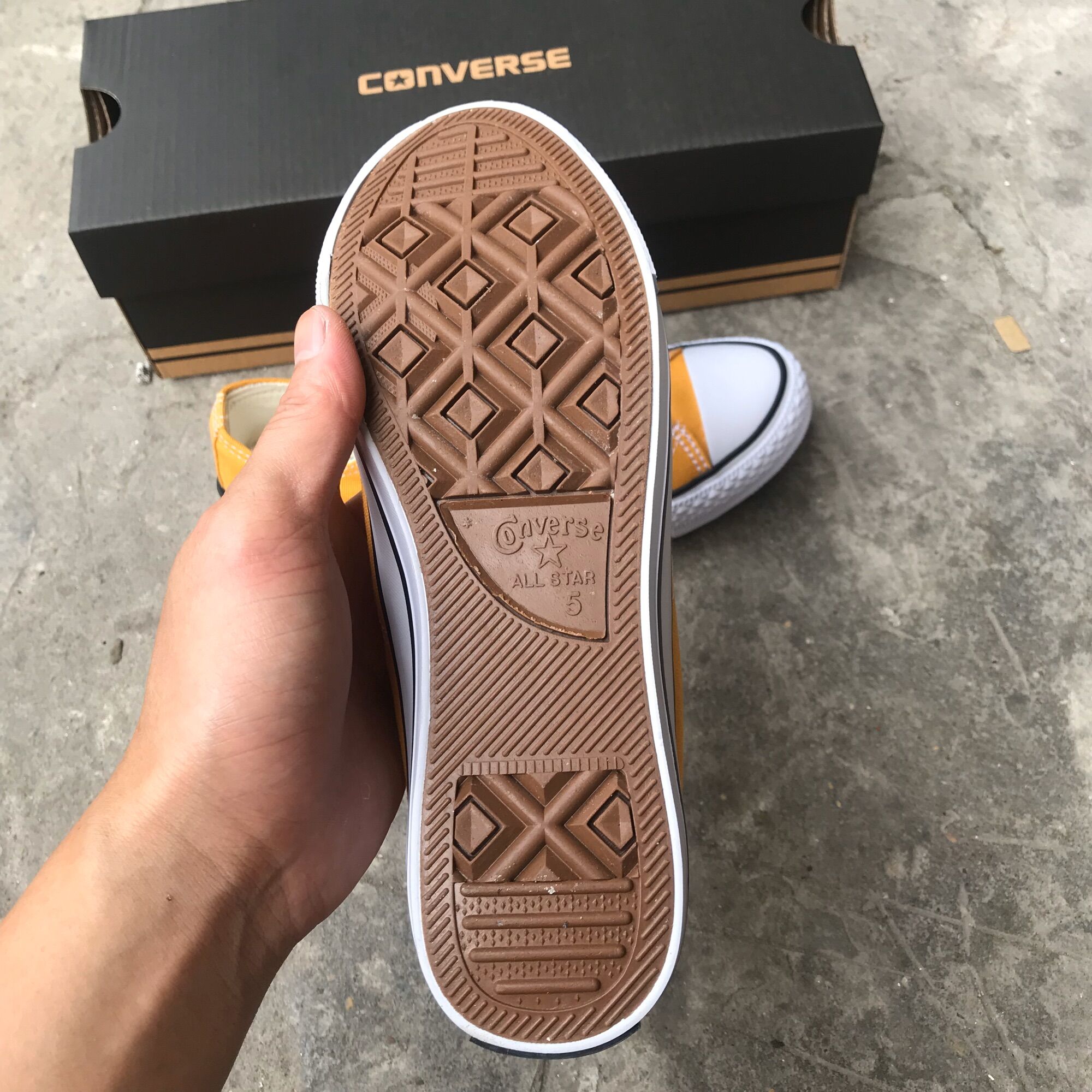 Giày Converse 1970s Vàng thấp cổ