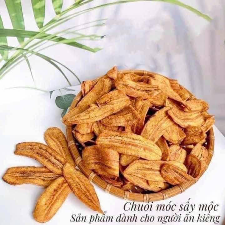CHUỐI SẤY GIA LAI KHÔNG ĐƯỜNG 1KG