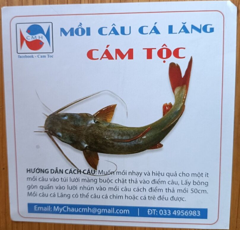 Mồi câu cá lăng hủ 400g