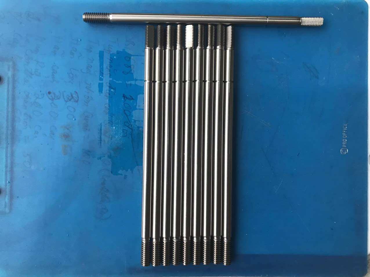 10 trục quạt 19cm (kèm 20 bạc tròn)