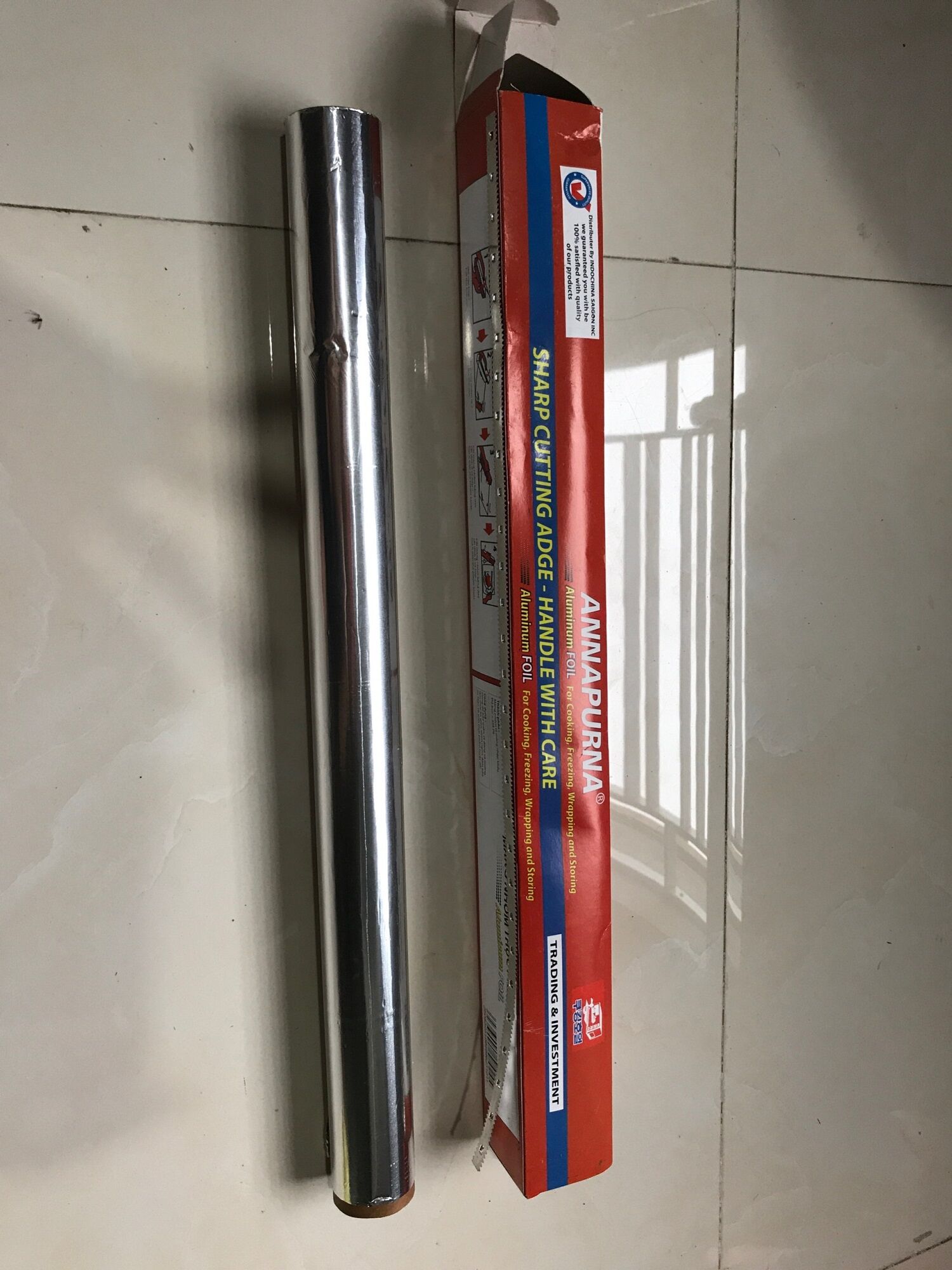 Giấy bạc nướng thịt - giấy nướng thịt cuộn