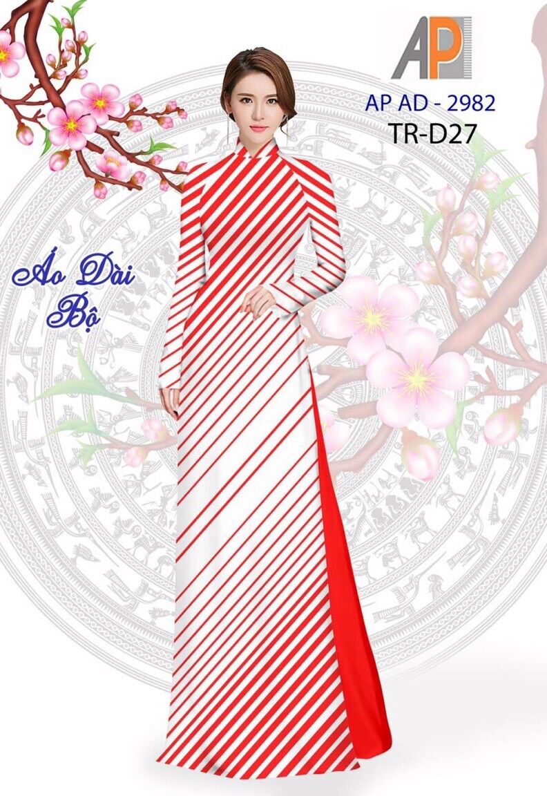 Vải áo dài kẻ sọc