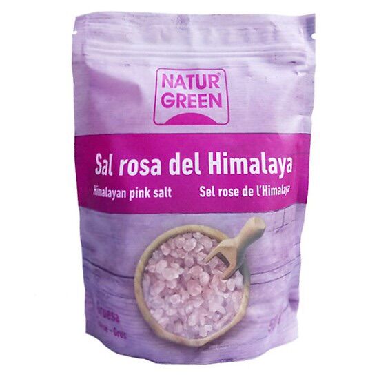 Muối Hồng Hạt Himalaya Natur Green 550gr