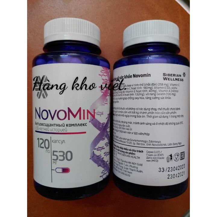 Thực phẩm uống novomin (Hobomin)siberi Nga.