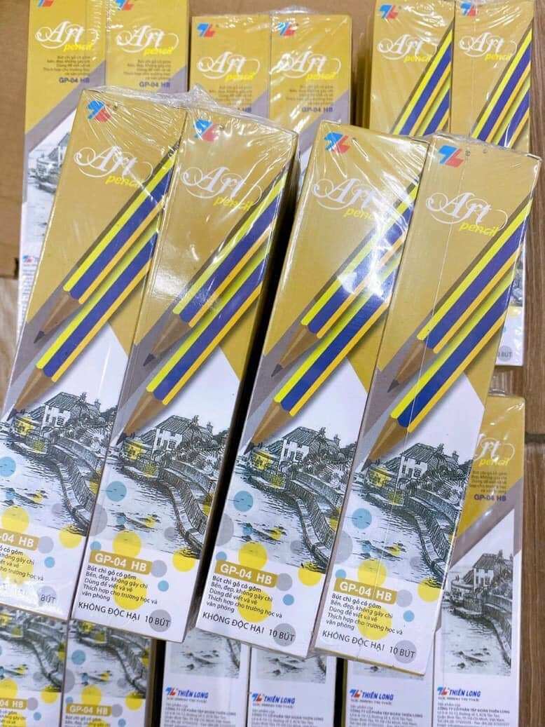 Bút chì gỗ Thiên Long GP-04(Hộp 10 cây)