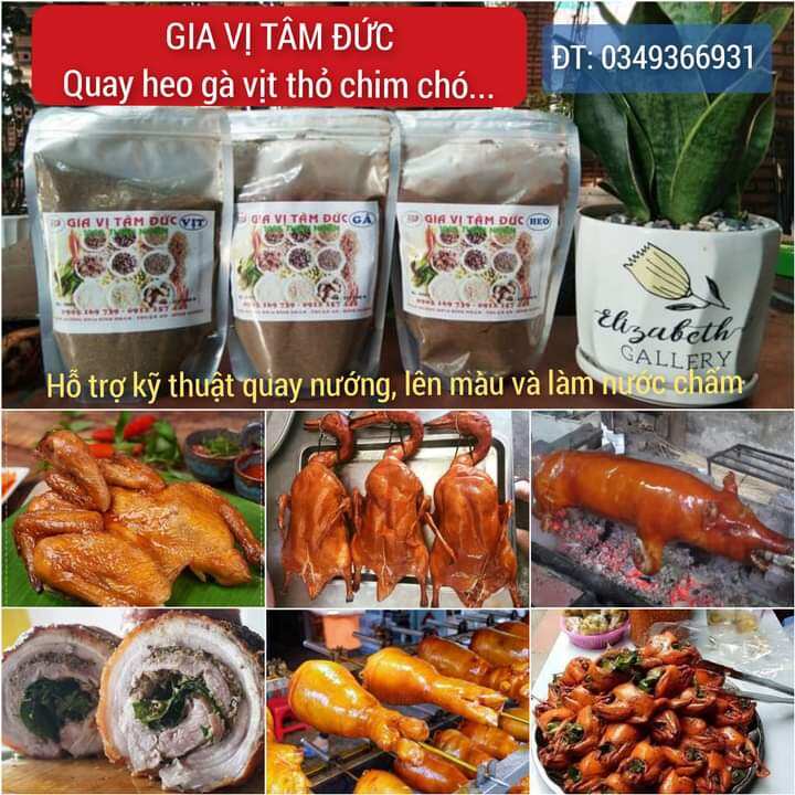 Gia Vị Heo Quay - Gia Vị Tâm Đức (0.5kg)
