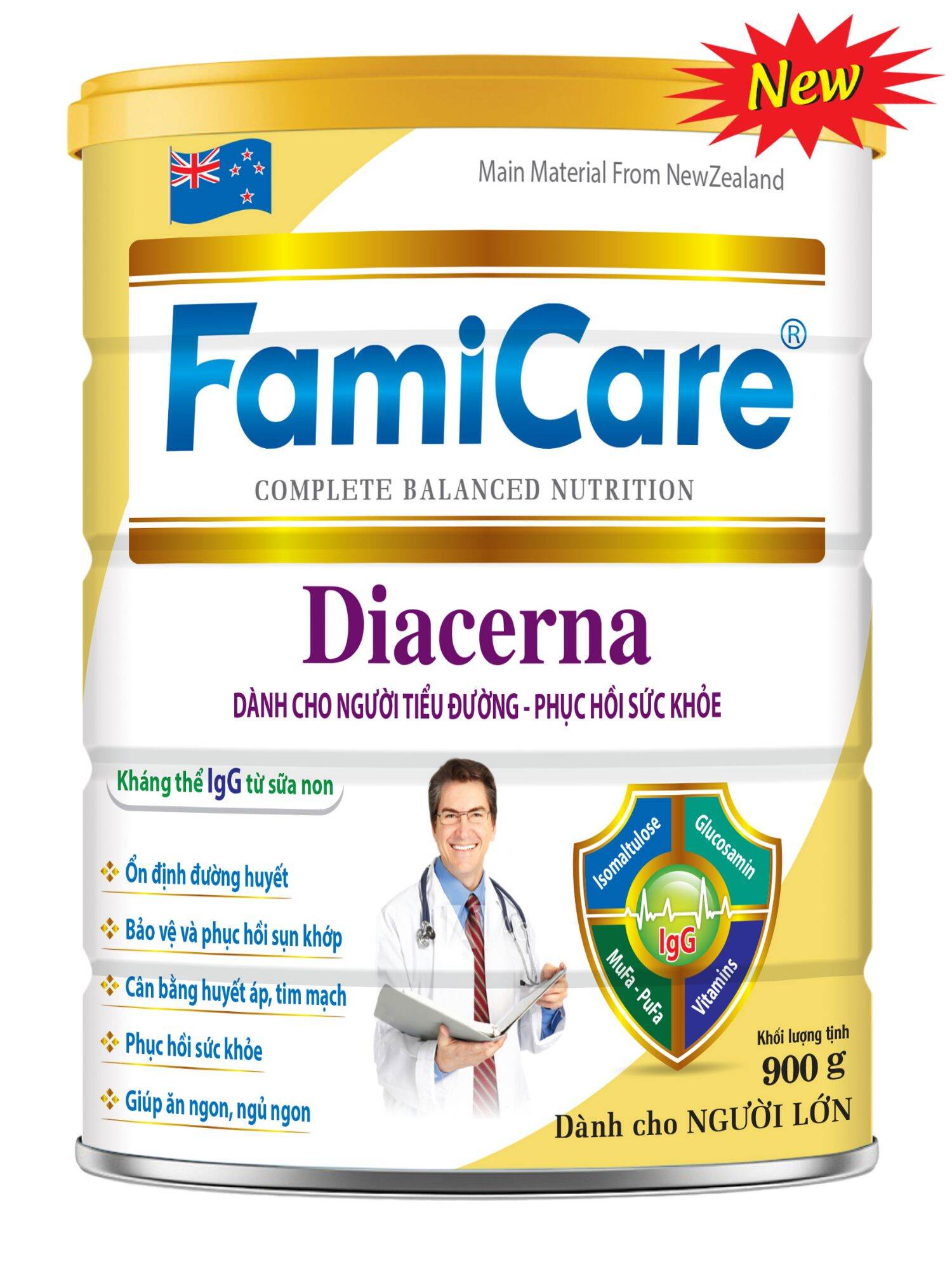 Sữa famicare fami care diacerna tiểu đường 2025